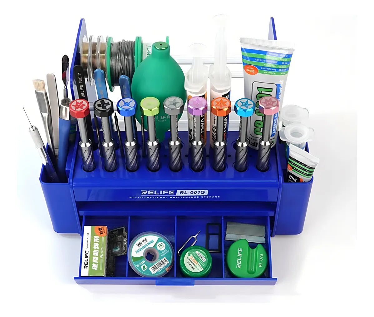 Caja de Almacenamiento para Herramientas de Celulares Relife RL-001G