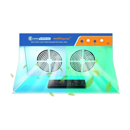 Estación Libre de Polvo SUNSHINE SS-917C MINI – ¡Doble Luz de Precisión!