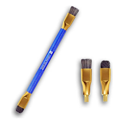 Cepillo Antiestático Sunshine SS-022D: Limpieza Dual para Microsoldadura