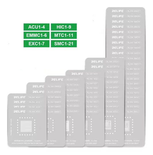 Stencil Android 50 Piezas Relife RL-044