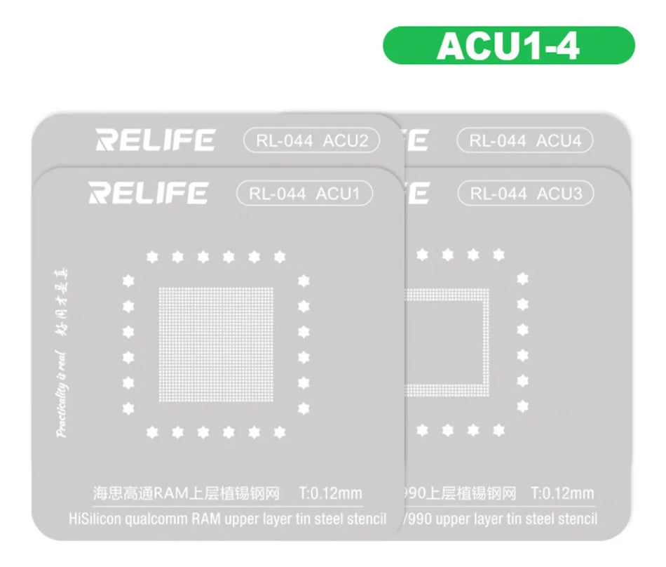 Stencil Android 50 Piezas Relife RL-044