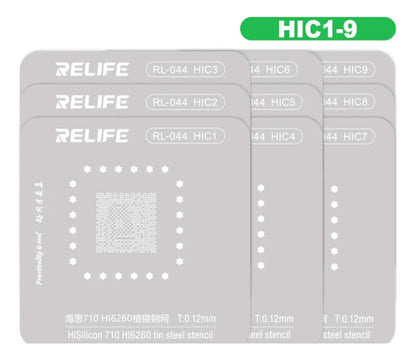 Stencil Android 50 Piezas Relife RL-044