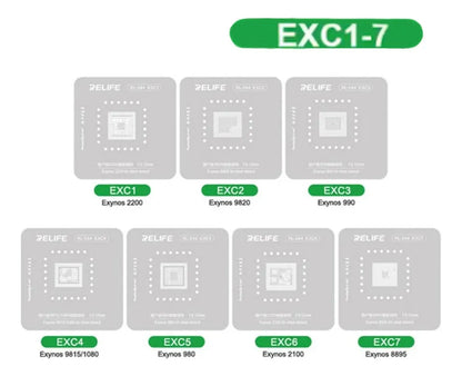 Stencil Android 50 Piezas Relife RL-044