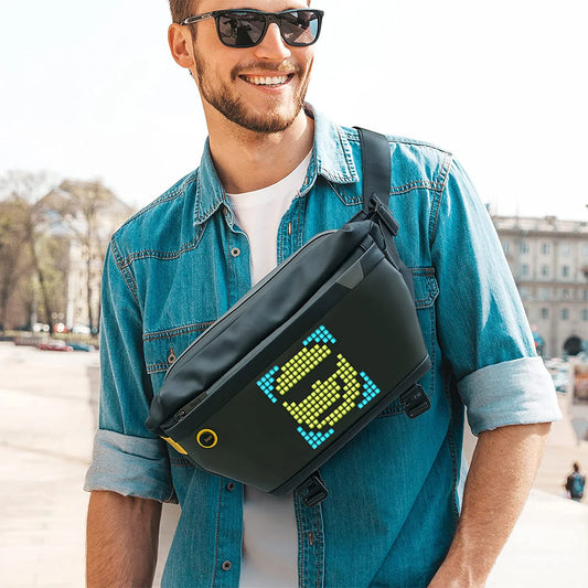 Divoom Pixel Art Sling Bags – Estilo Digital en Movimiento