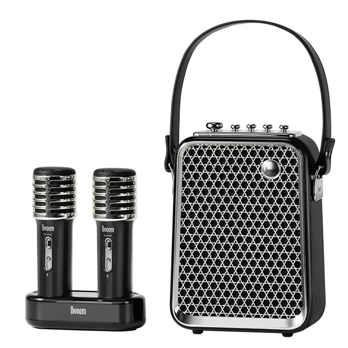Divoom SongBird-HQ2 – Sistema de Karaoke Hi-Fi Profesional