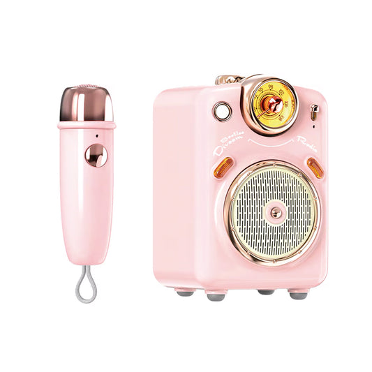 Divoom Fairy-2 – Altavoz Retro Premium con Sistema de Karaoke