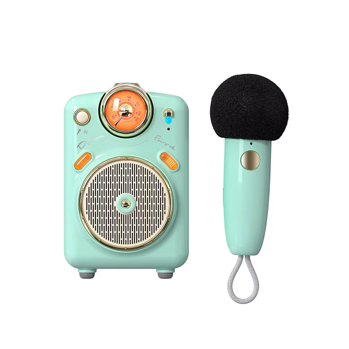 Divoom Fairy-2 – Altavoz Retro Premium con Sistema de Karaoke