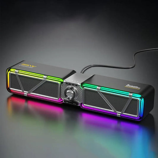 Divoom D-BASE – Barra de Sonido Portátil con Bajos Profundos
