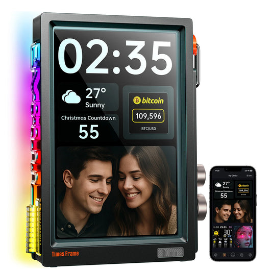 Divoom Times Frame – Marco Digital Inteligente Wi-Fi