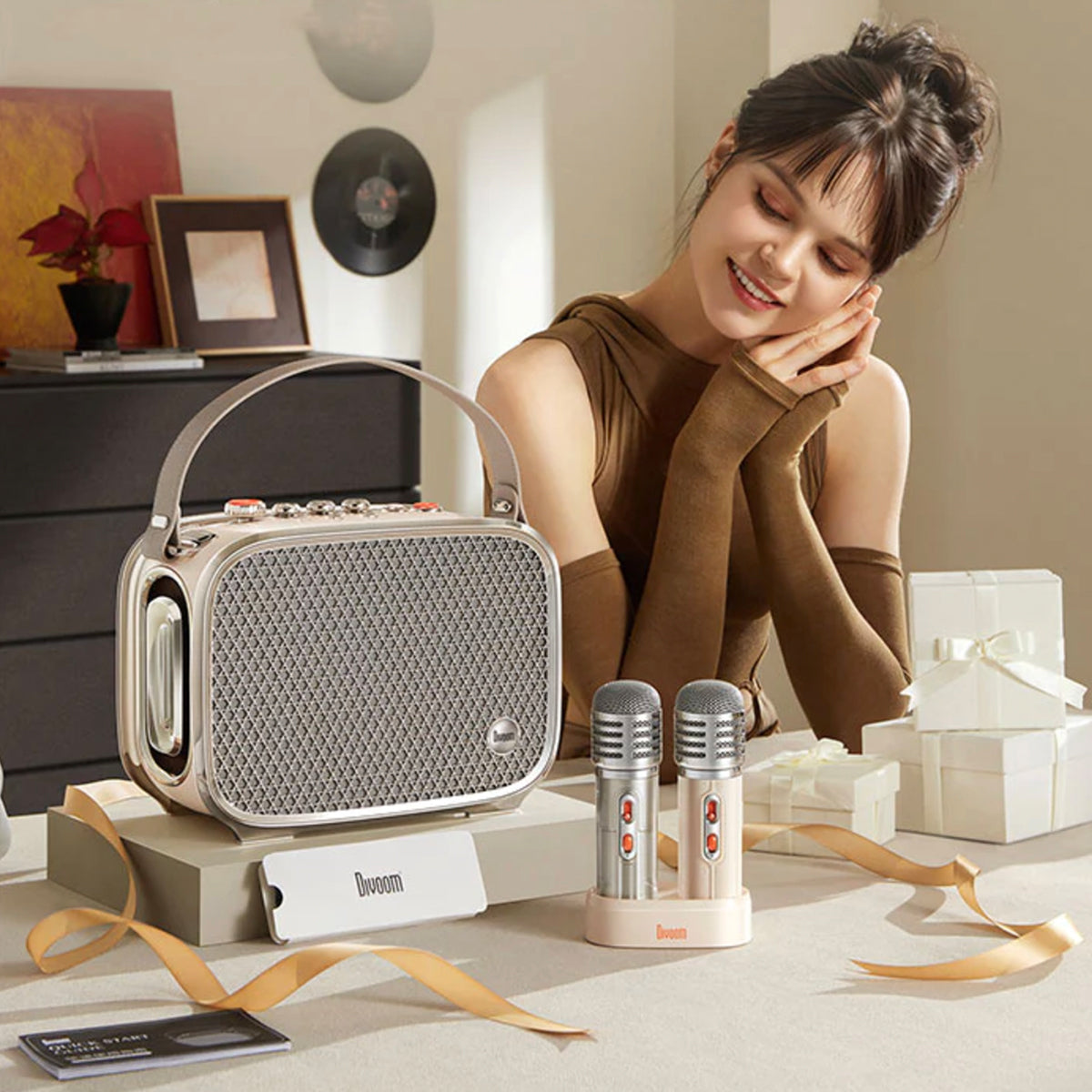 Divoom SongBird-Ultra – Sistema de Karaoke Hi-Fi Premium