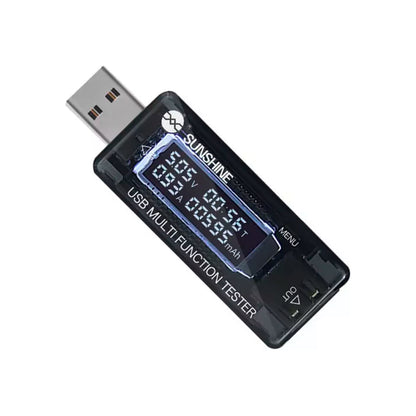 USB Detector Digital Sunshine SS-302A: Diagnóstico de Carga de Alta Precisión