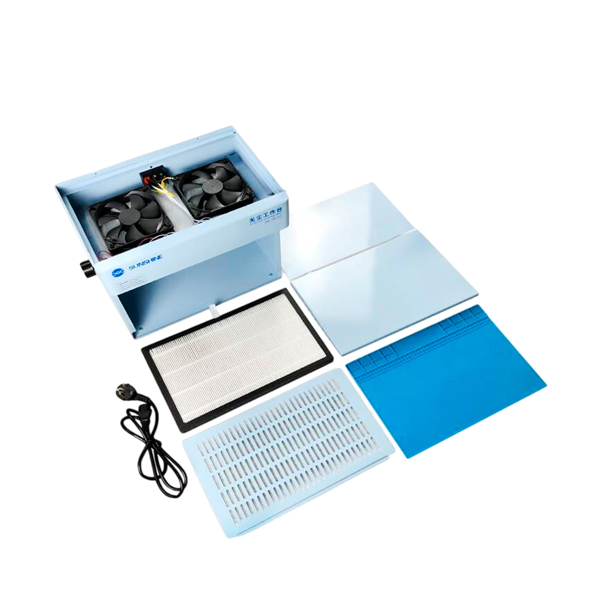 Estación de Trabajo Libre de Polvo Sunshine SS-917C: Instalaciones Impecables