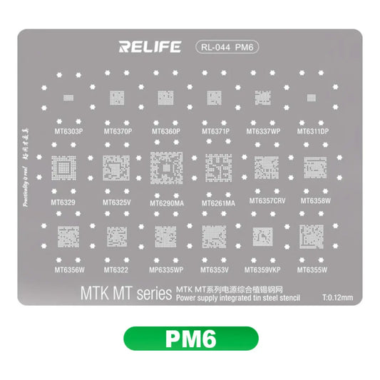 Stencil MKT MT Series Relife RL-044 PM6