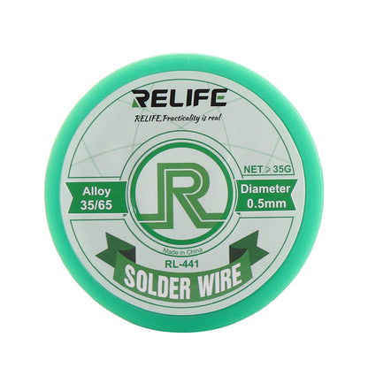 Alambre de Soldadura Relife RL-441 (55g) – Alta Pureza y Brillo Profesional