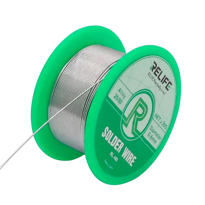 Alambre de Soldadura Relife RL-441 (55g) – Alta Pureza y Brillo Profesional
