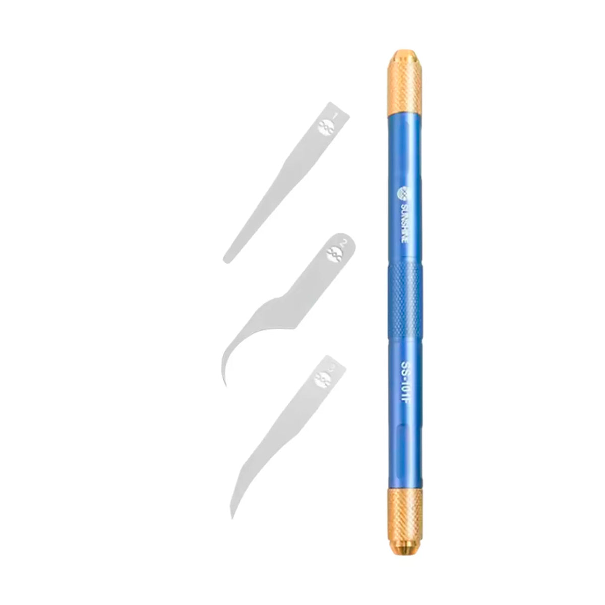 Juego de Cuchillas Sunshine SS-101F: Precisión Quirúrgica para Chips y CPU