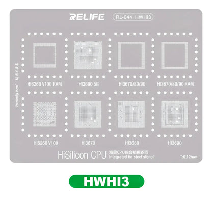 STENCIL 0.12MM Relife RL-044 HWHI3
