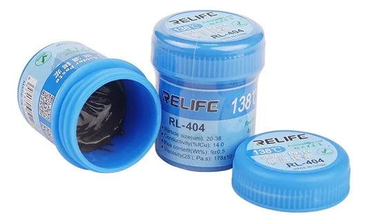 Estaño en Pasta Bajo Punto de Fusion 138°c Relife 40g RL404