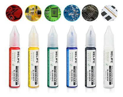 Máscara UV Relife RL-UVH901R Protectora Soldadura Celulares