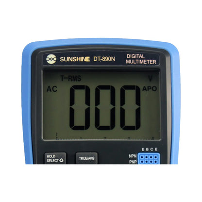 Multímetro Digital Sunshine DT-890N: Precisión "True RMS" para diagnósticos de élite