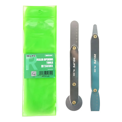 Espátula de Fibra de Carbono Relife RL-060B – Apertura Segura y Anti-Estática