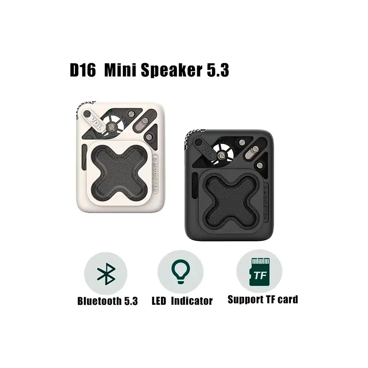 Bocina Bluetooth Dmooster D16 - detalle