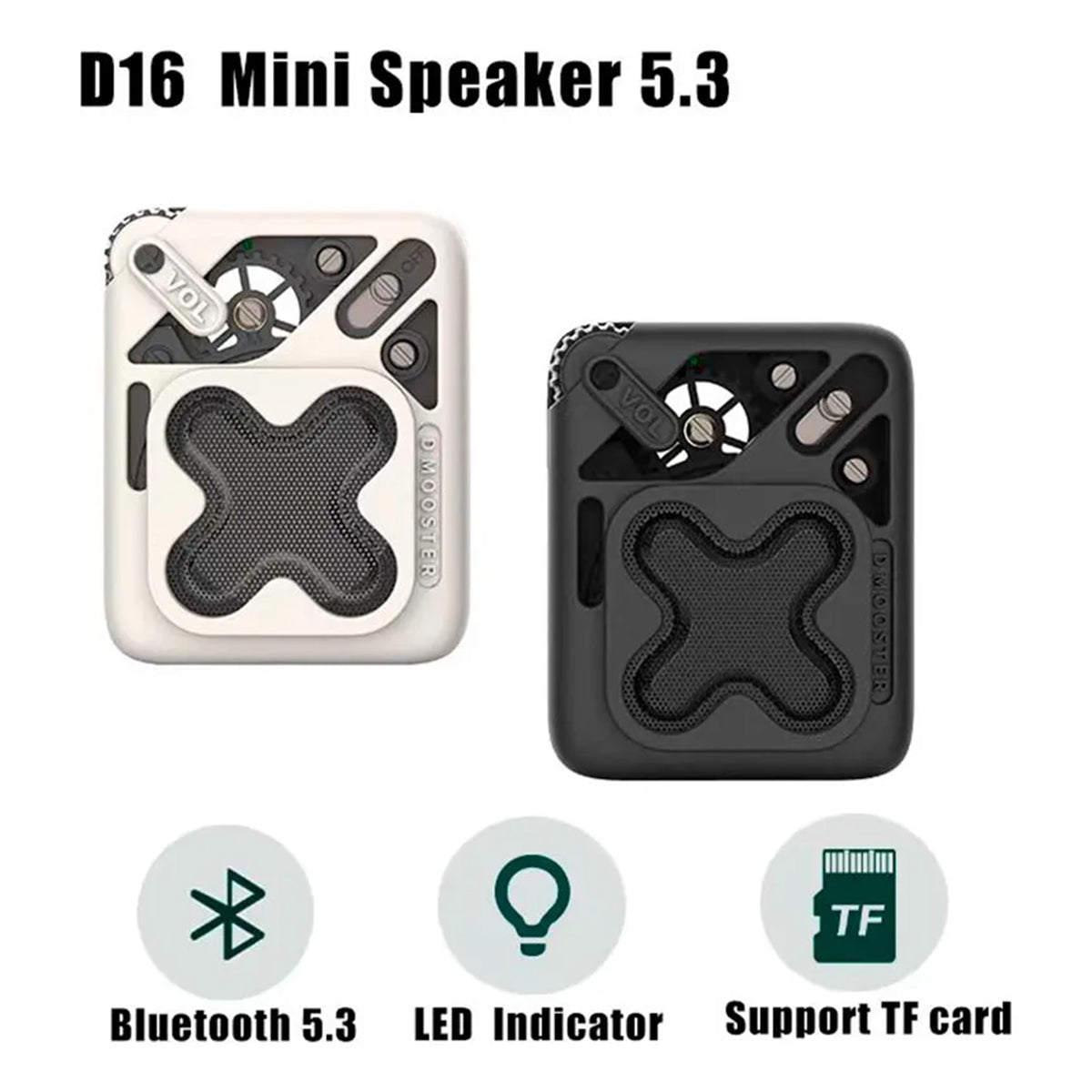 Bocina de Bolsillo Bluetooth Dmooster D16 Sonido Premium