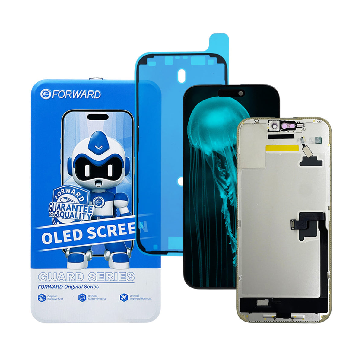 Pantalla Forward compatible con iPhone 16 Pro Max
