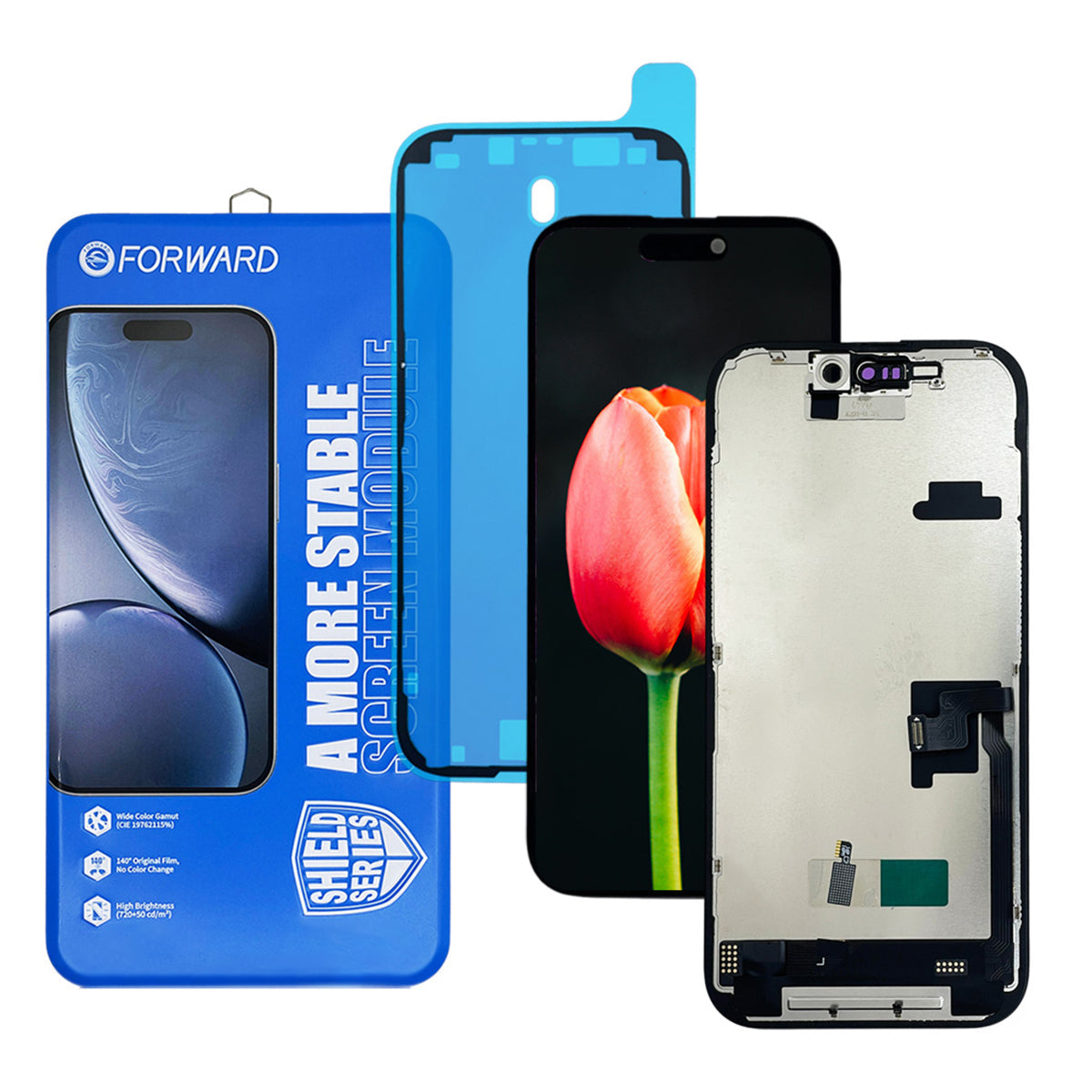 Pantalla Forward compatible con iPhone 16 Pro