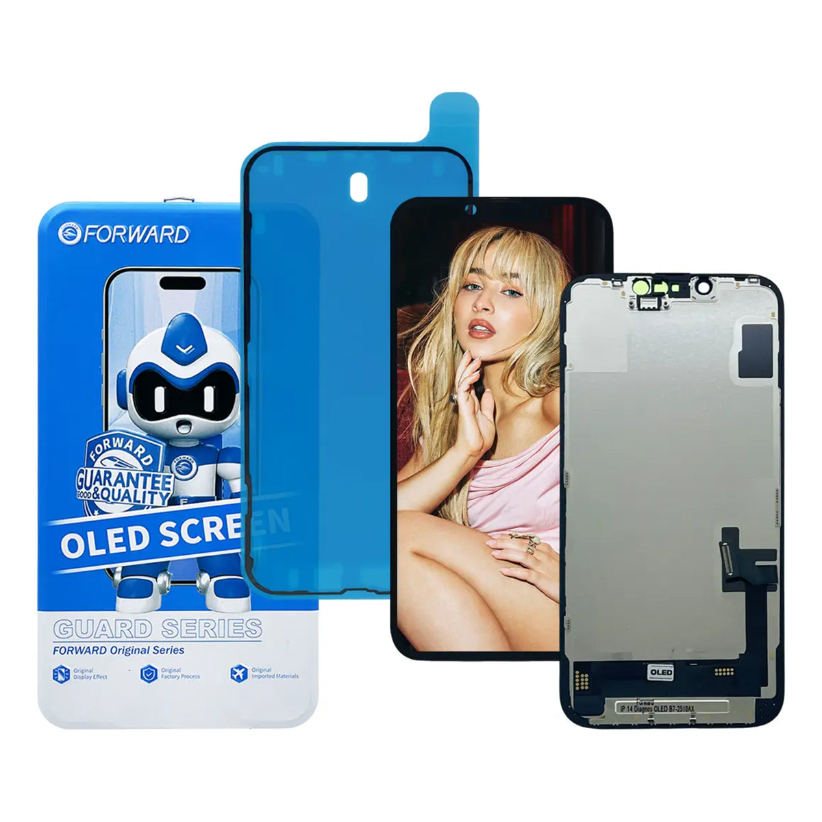 Pantalla compatible con iPhone 14