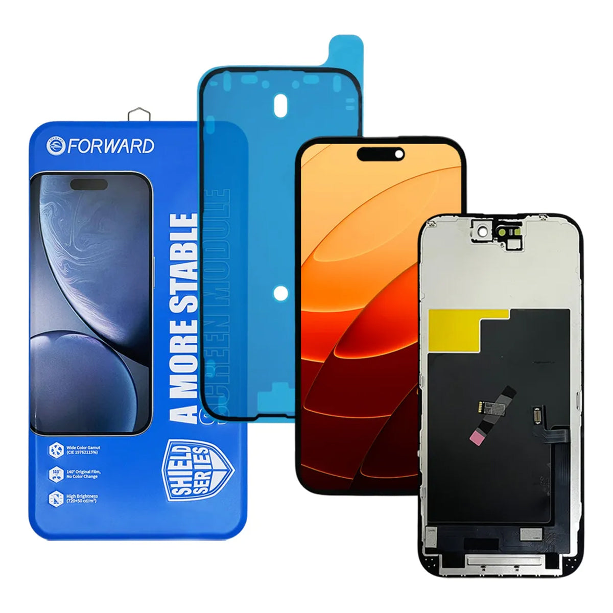 Pantalla Forward compatible con iPhone 16