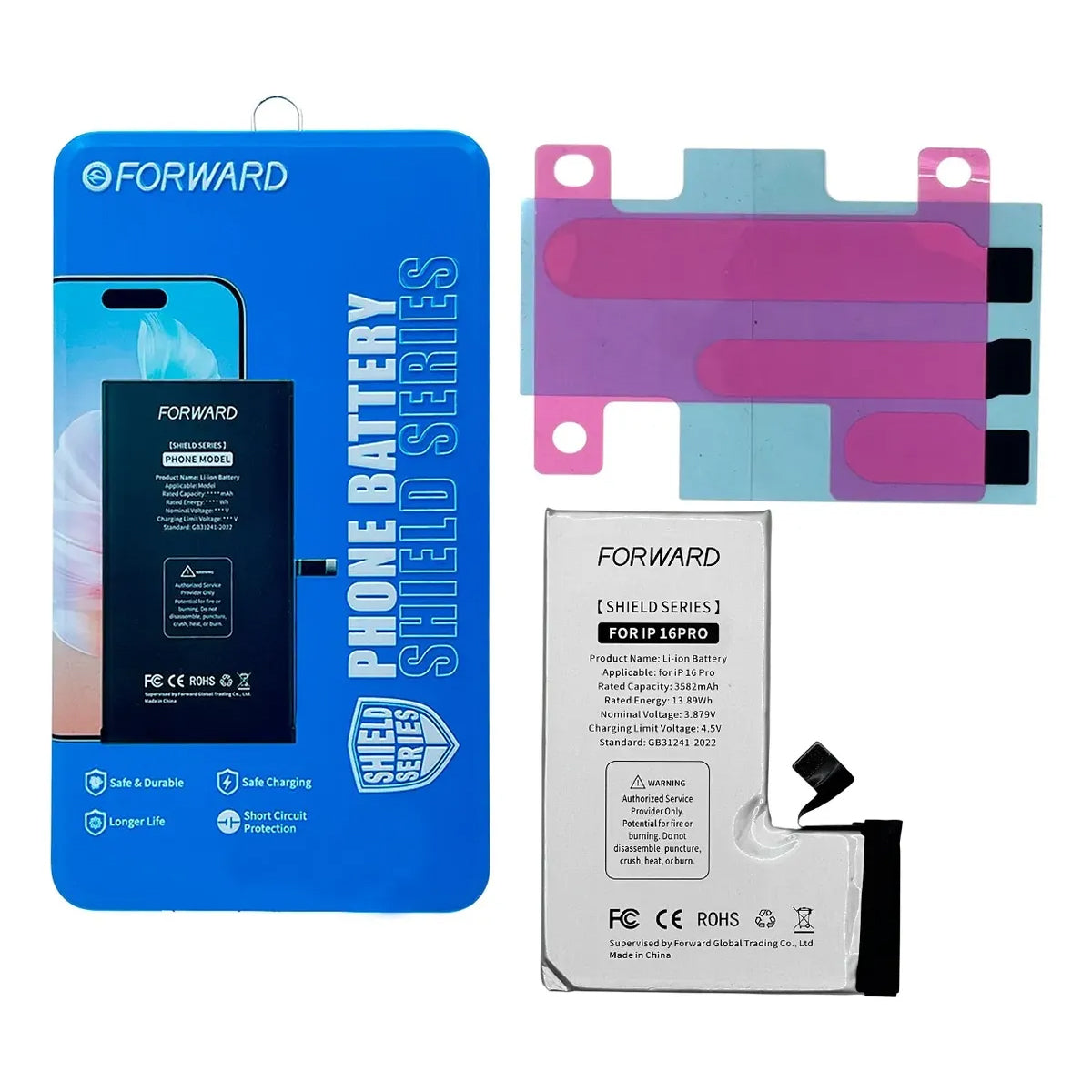 Batería Forward para iPhone 16 / 16 Plus / 16 Pro / 16 Pro Max