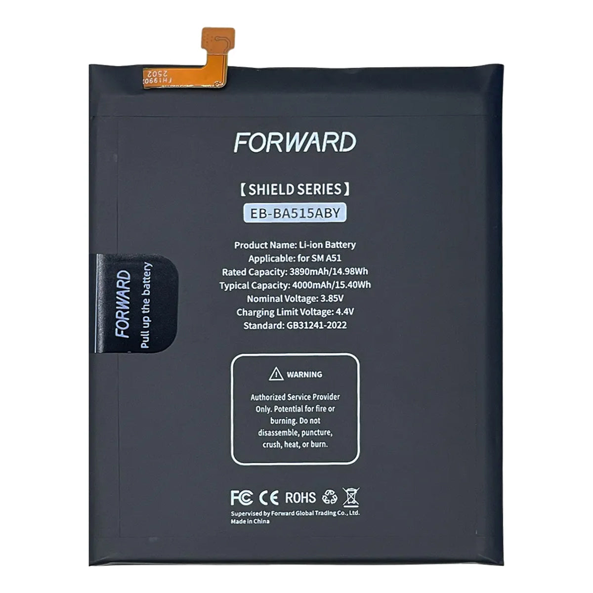 Batería Forward compatible con Samsung Galaxy A51 (A515)