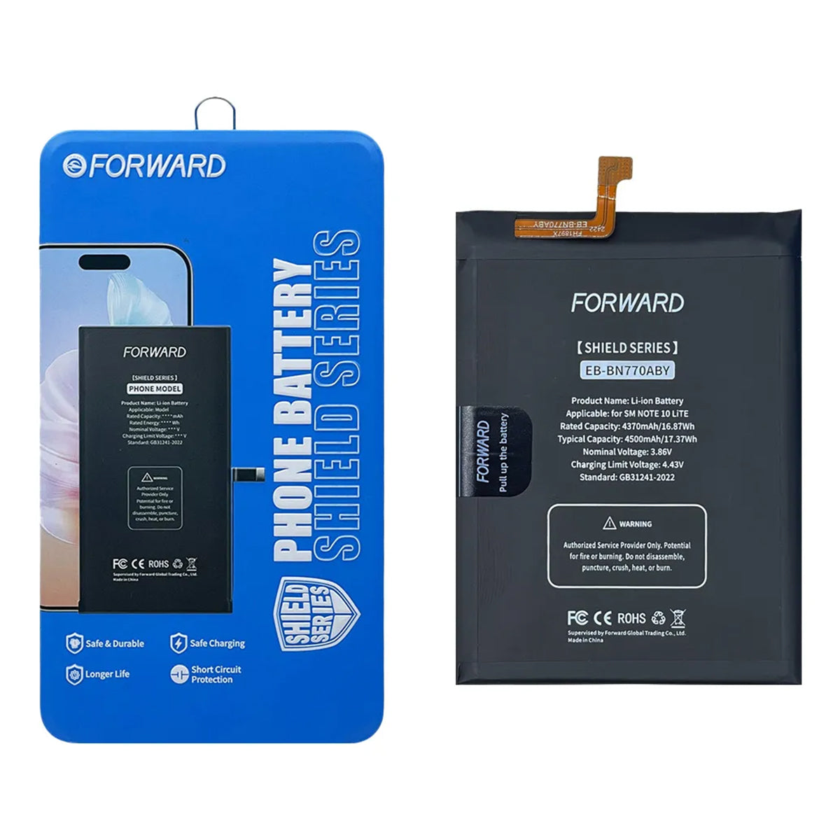 Batería Forward compatible con Samsung Note 10 Lite
