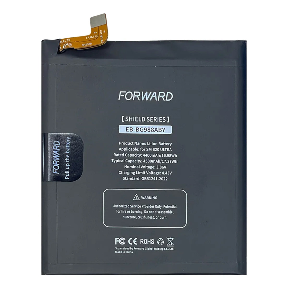 Batería Forward Premium compatible con Samsung Galaxy S20 Ultra