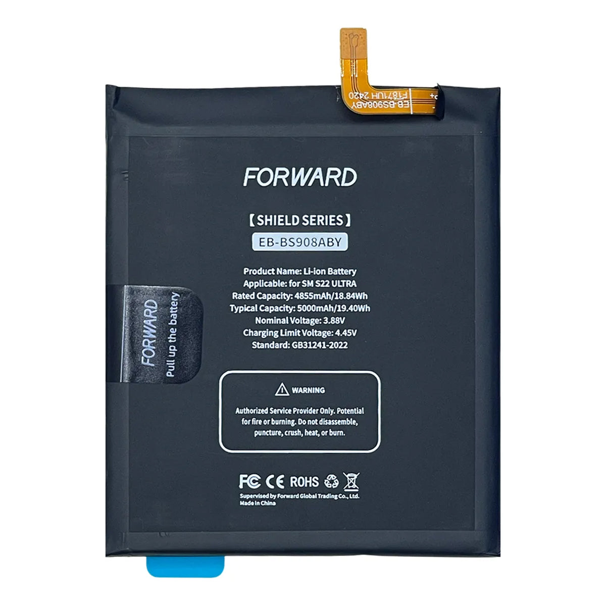 Batería Forward Premium compatible con Samsung Galaxy S22 Ultra