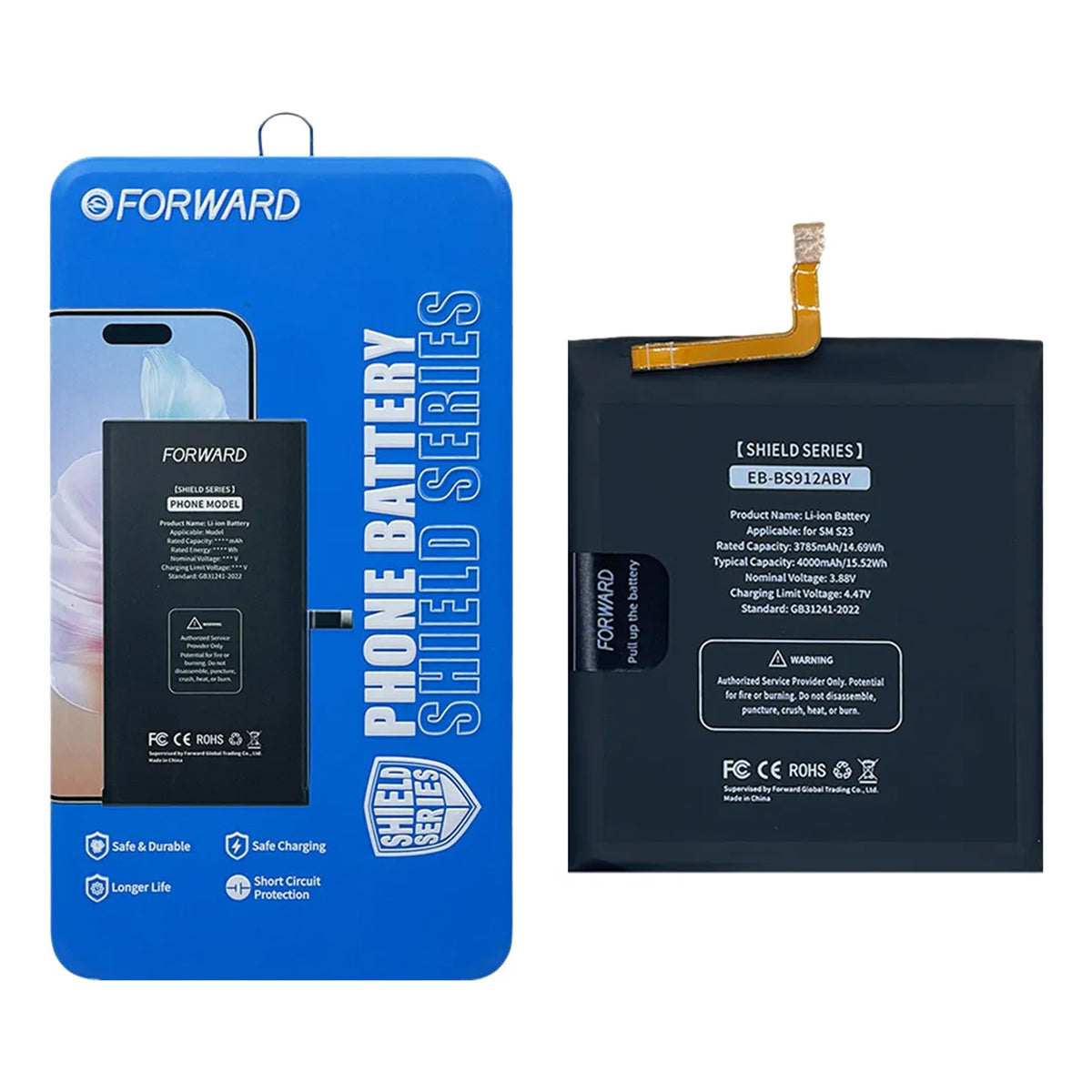 Bateria compatible con Samsung S23