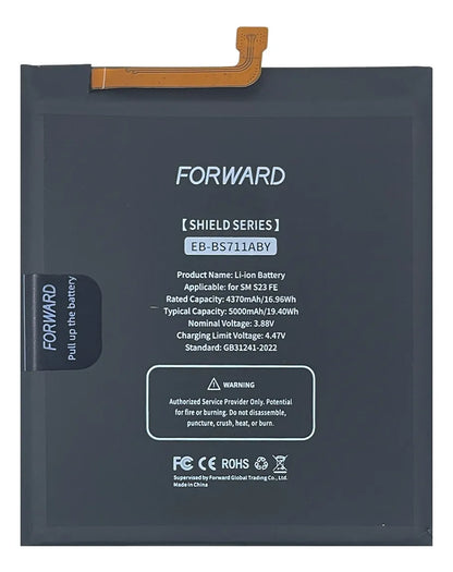 Batería compatible con Samsung S23 FE EB-BS711ABY - Forward