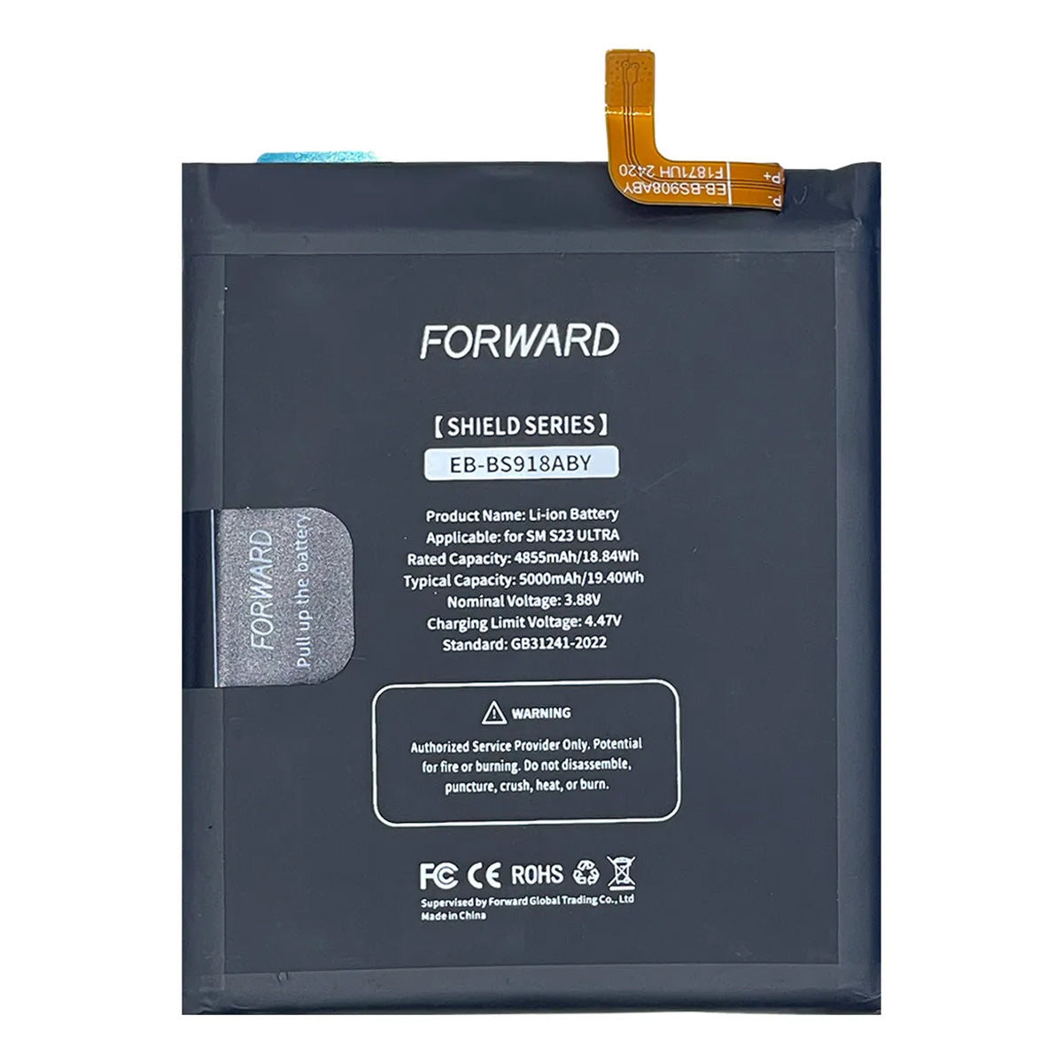 Batería Forward Premium compatible con Samsung Galaxy S23 Ultra