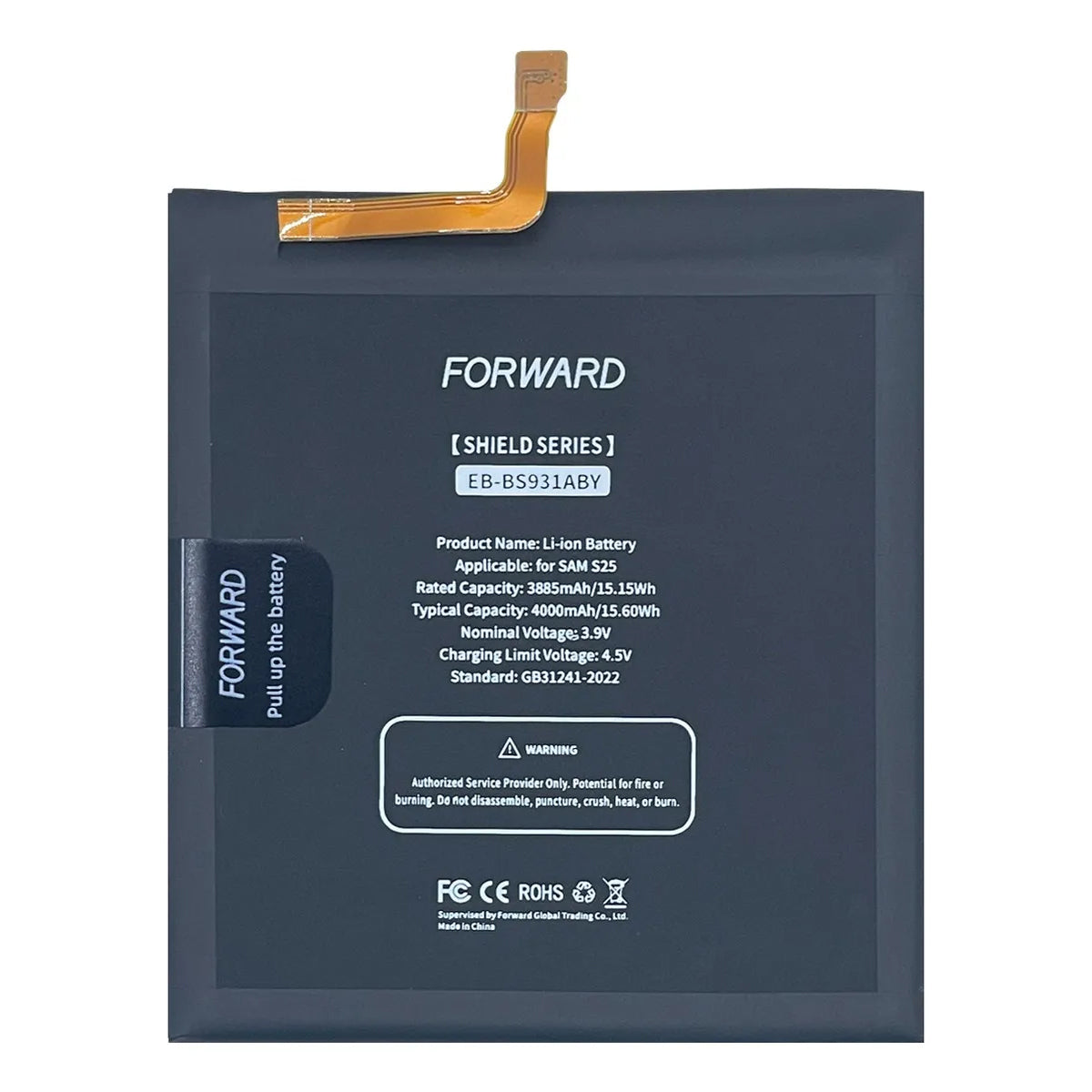 Batería Forward Premium compatible con Samsung Galaxy S25