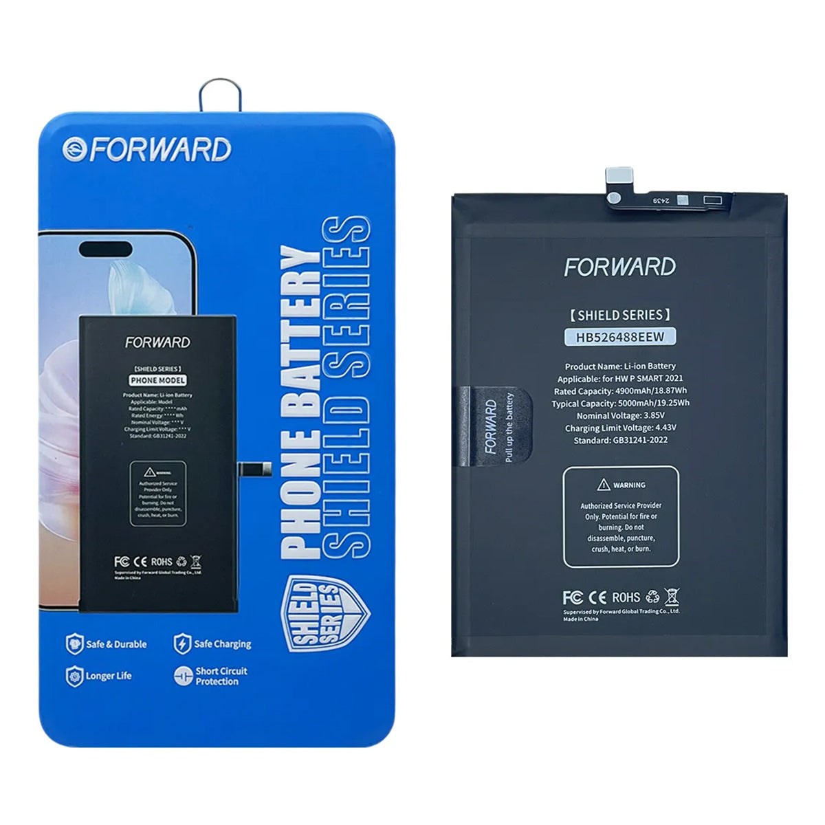 Batería Forward compatible con Huawei P Smart 2021