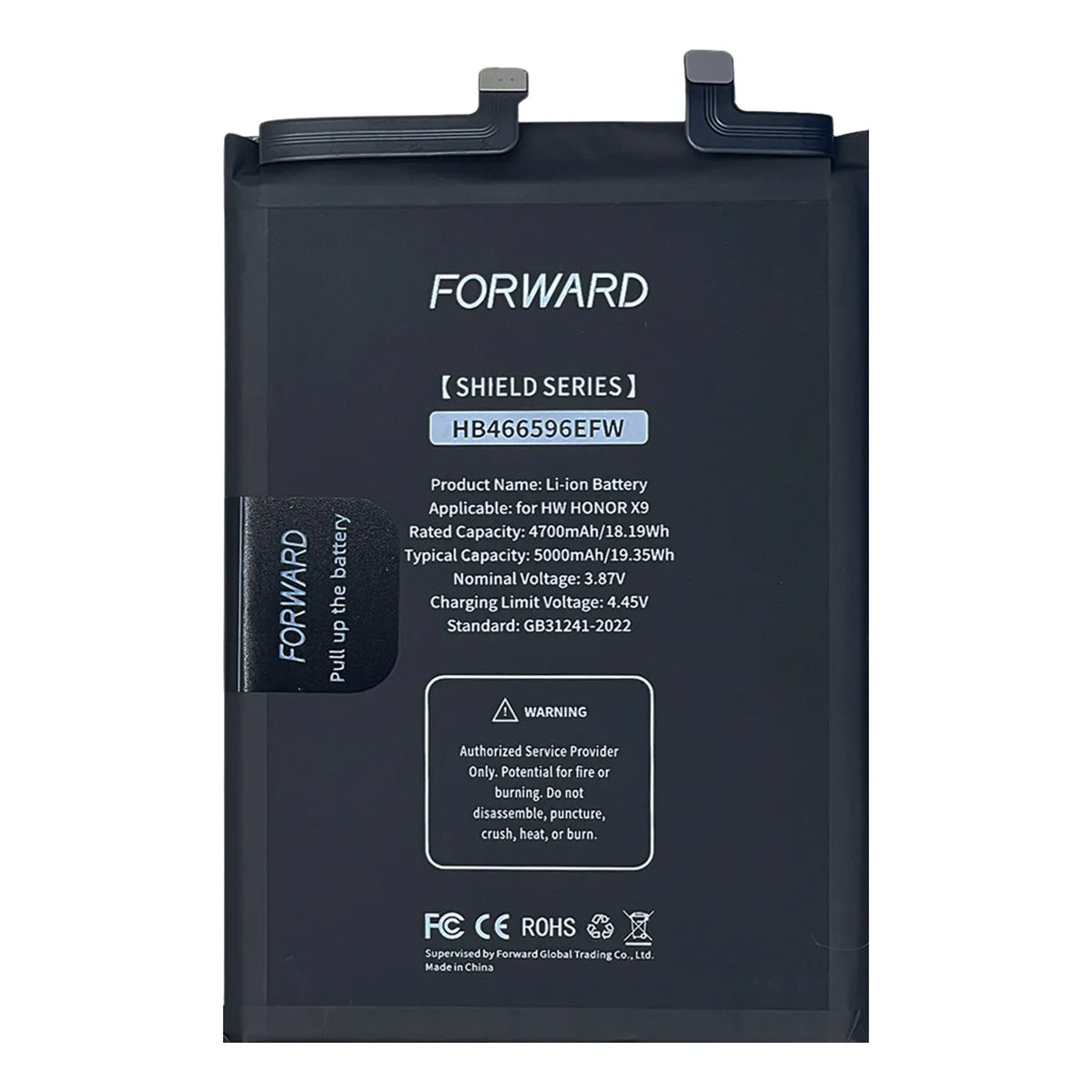 Batería Forward Premium compatible con Huawei X9 / Honor X9