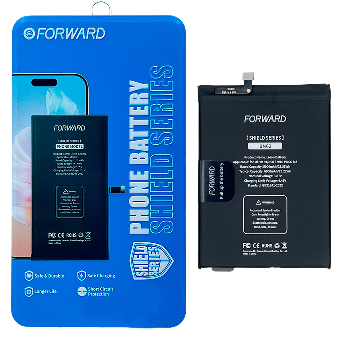Batería Forward compatible con Xiaomi Poco Series