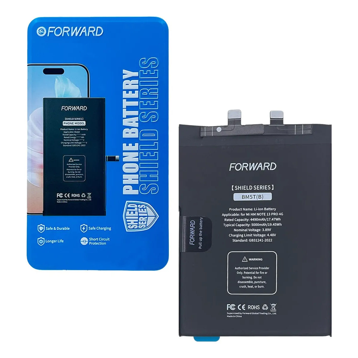 Batería Forward compatible con Xiaomi Redmi – Serie Note 13