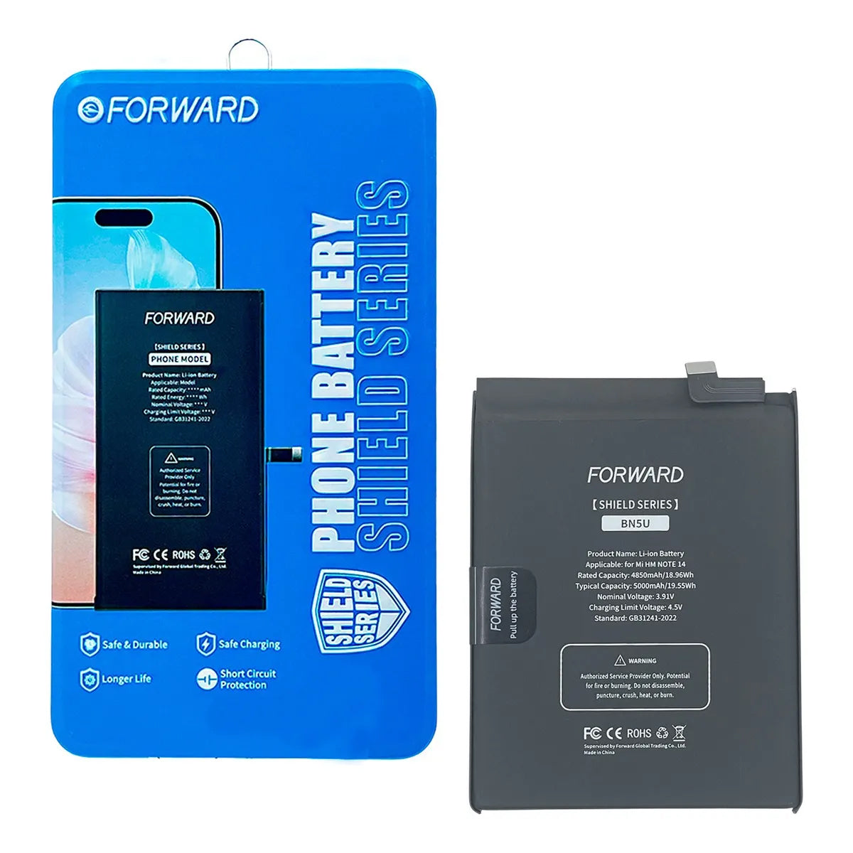 Batería Forward compatible con Xiaomi Redmi Note 14 Series
