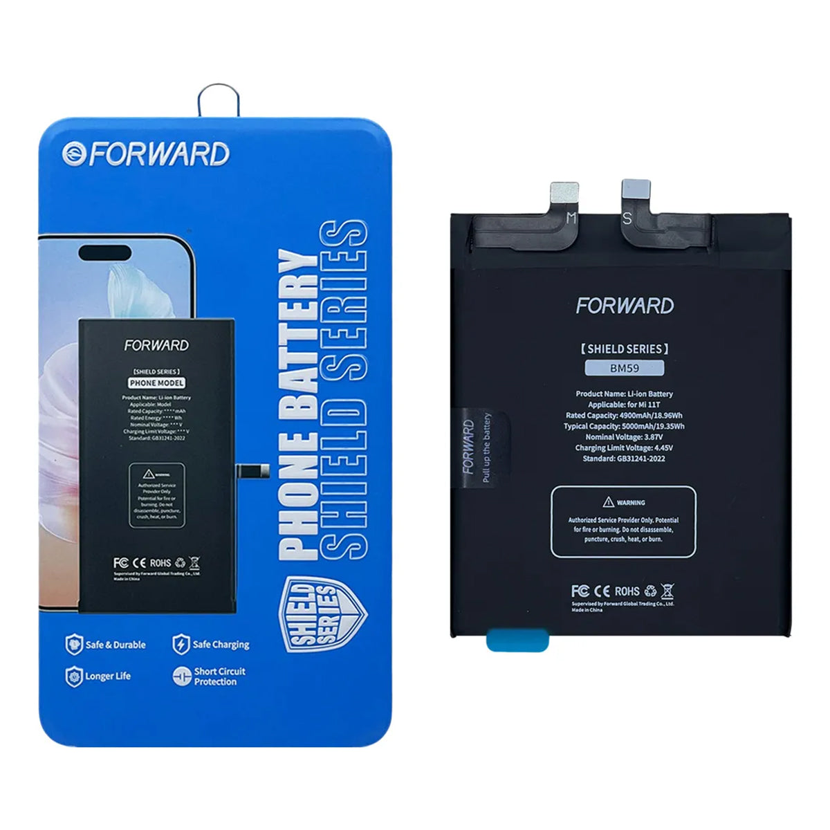 Batería Forward compatible con Xiaomi Serie 11
