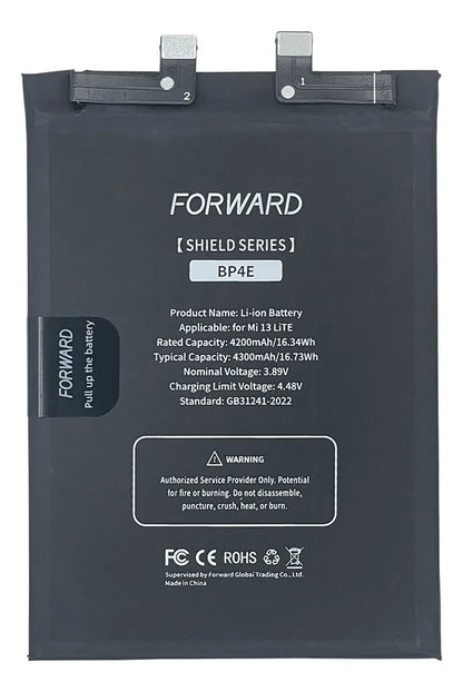 Batería compatible con Xiaomi 13 Lite 2210129SG BP4E - Forward