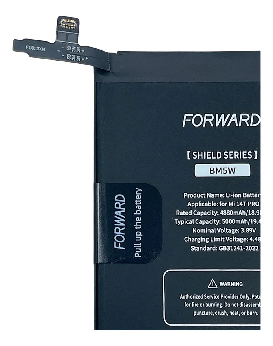 Batería compatible con Xiaomi 14T Pro BM5W - Forward
