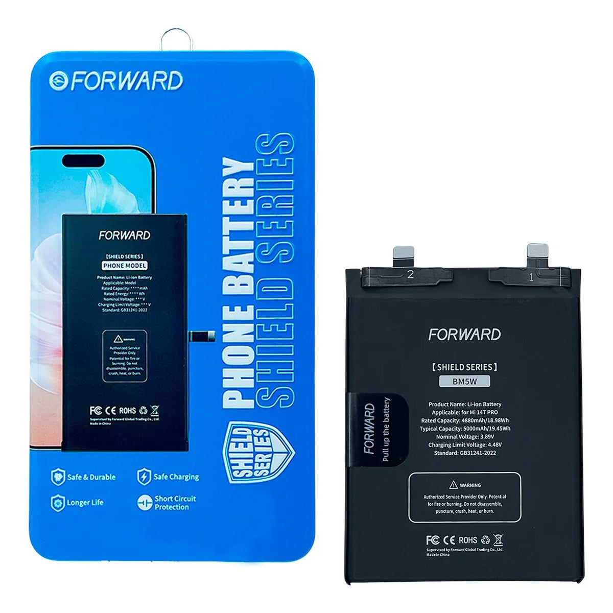 Batería Forward compatible con Xiaomi Serie 14 – Potencia de Élite y Larga Duración
