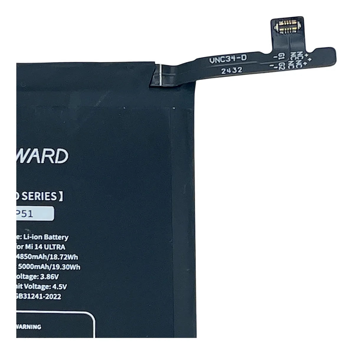 Batería compatible con Xiaomi 14 Ultra BP51 - Forward